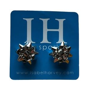 Brand new bow earrings